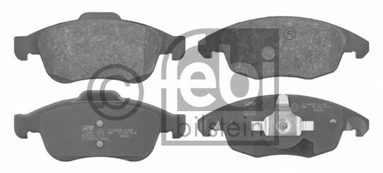 комплект спирачно феродо, дискови спирачки FEBI BILSTEIN