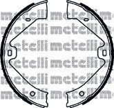 комплект спирачна челюст, ръчна спирачка METELLI