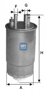 горивен филтър UFI
