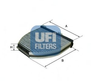 филтър, въздух за вътрешно пространство UFI