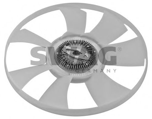 вентилатор, охлаждане на двигателя SWAG