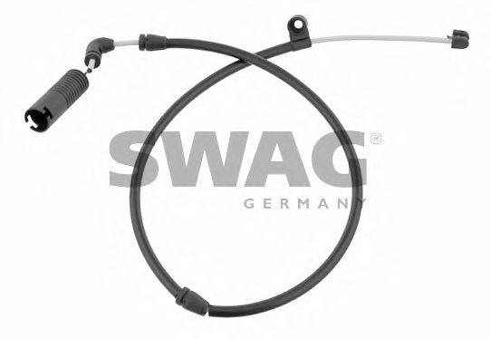 предупредителен контактен сензор, износване на накладките SWAG