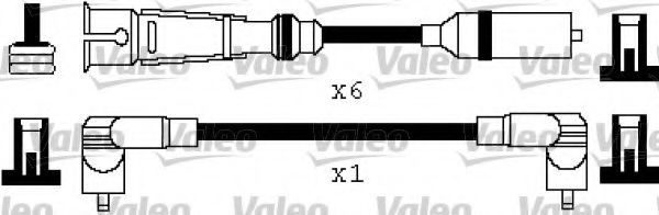 комплект запалителеи кабели VALEO