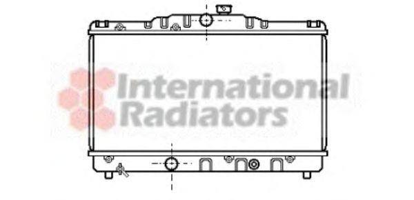 радиатор, охлаждане на двигателя VAN WEZEL