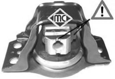 окачване, двигател Metalcaucho