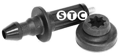 ограни1ител (буфер) на заключващия механизъм, капак двигател STC