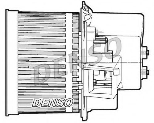 вентилатор вътрешно пространство DENSO