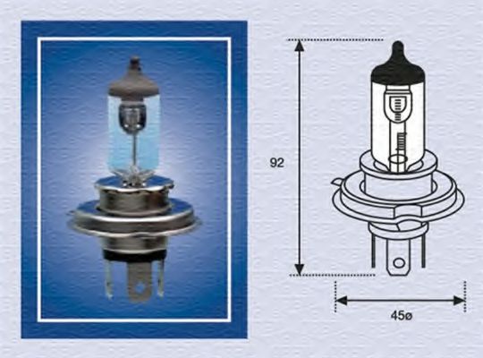H4 24 Лампа розжарювання (H4 24V 70/75W)