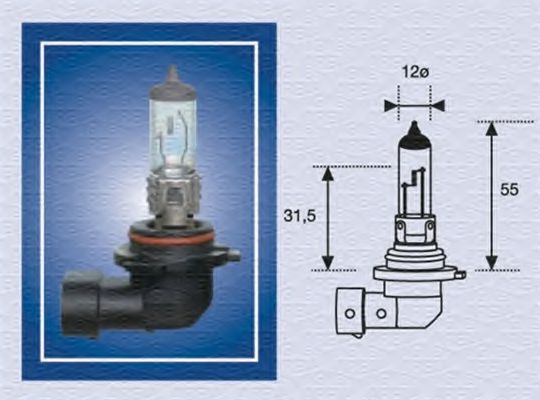 HB4 12 Лампа розжарювання (HB4 12V 51W)